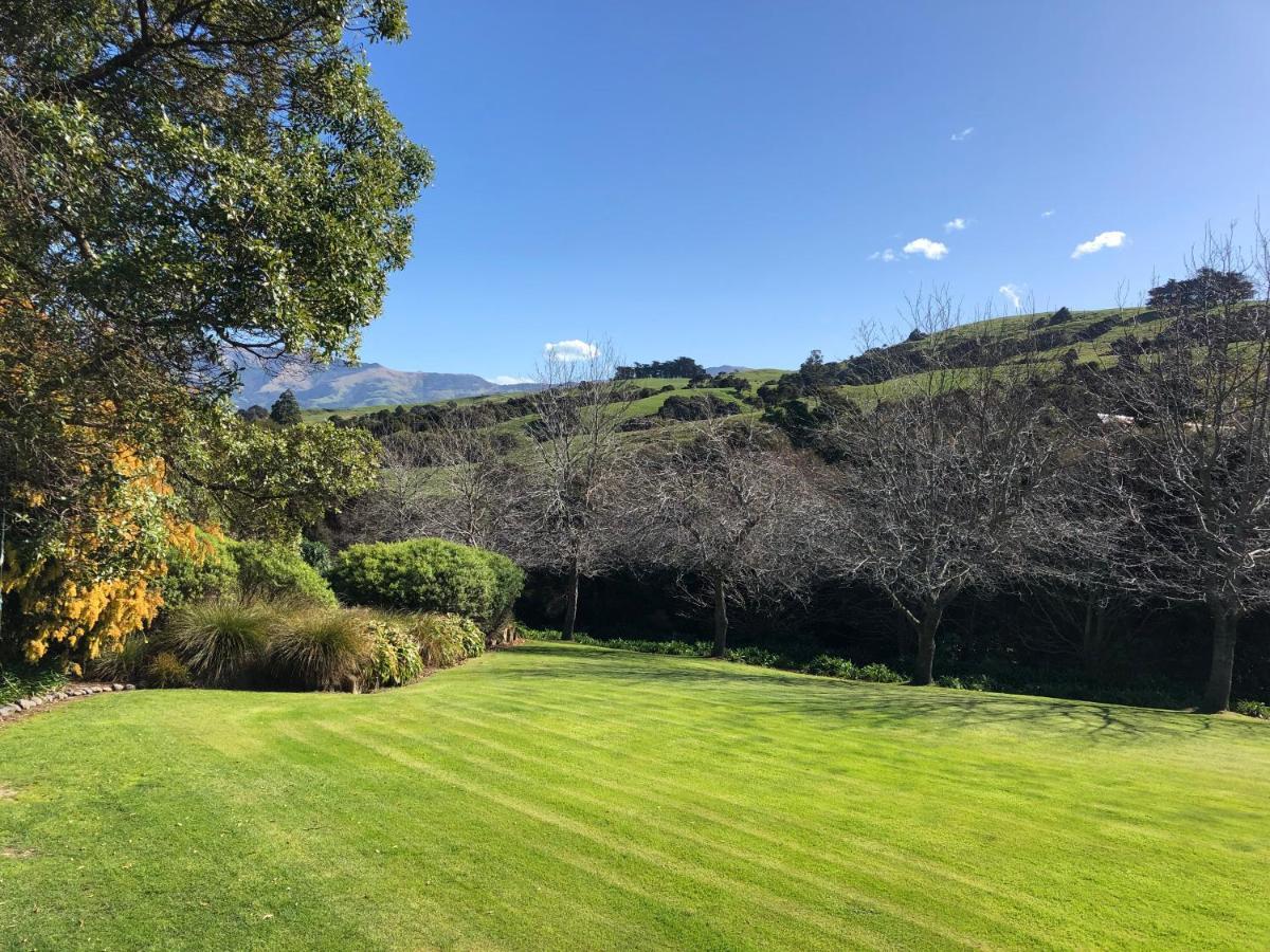 Villa Tranquil Family Retreat Akaroa Exterior foto